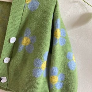 Unbranded printed Y2k cardigan